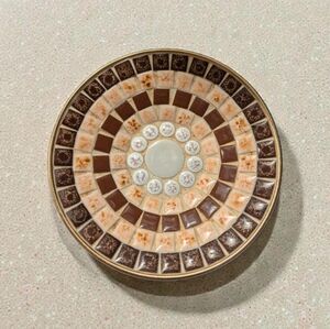 Vintage Mosaic Decorative Plate